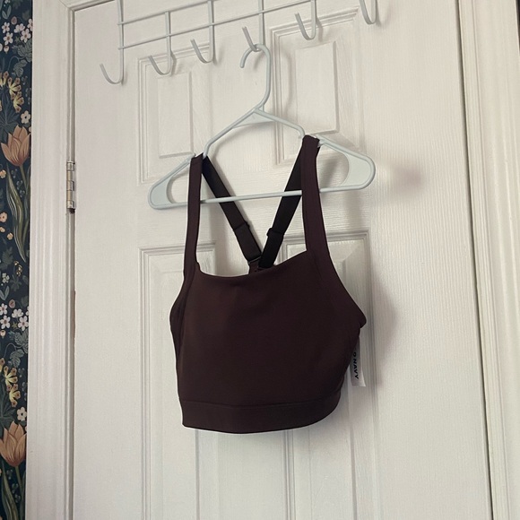 🌞OLD NAVY BROWN🌞 go-dry sports bra - Picture 4 of 13